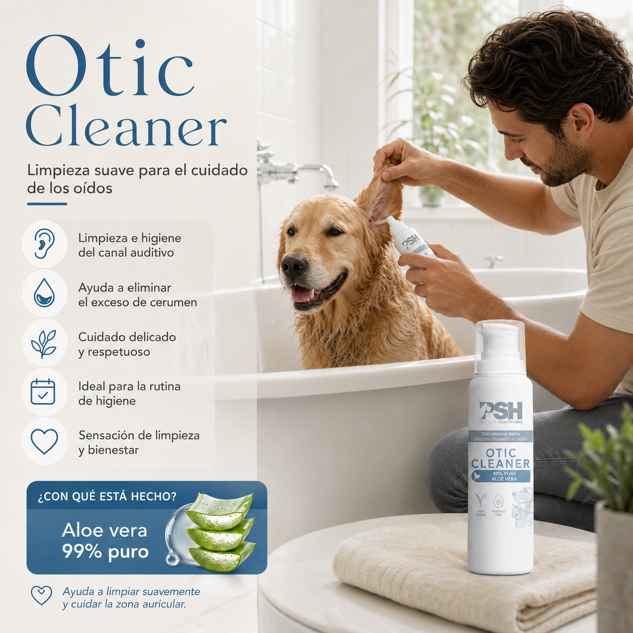 Pack Aura Complemento con productos de higiene PSH para reforzar el cuidado diario del perro
