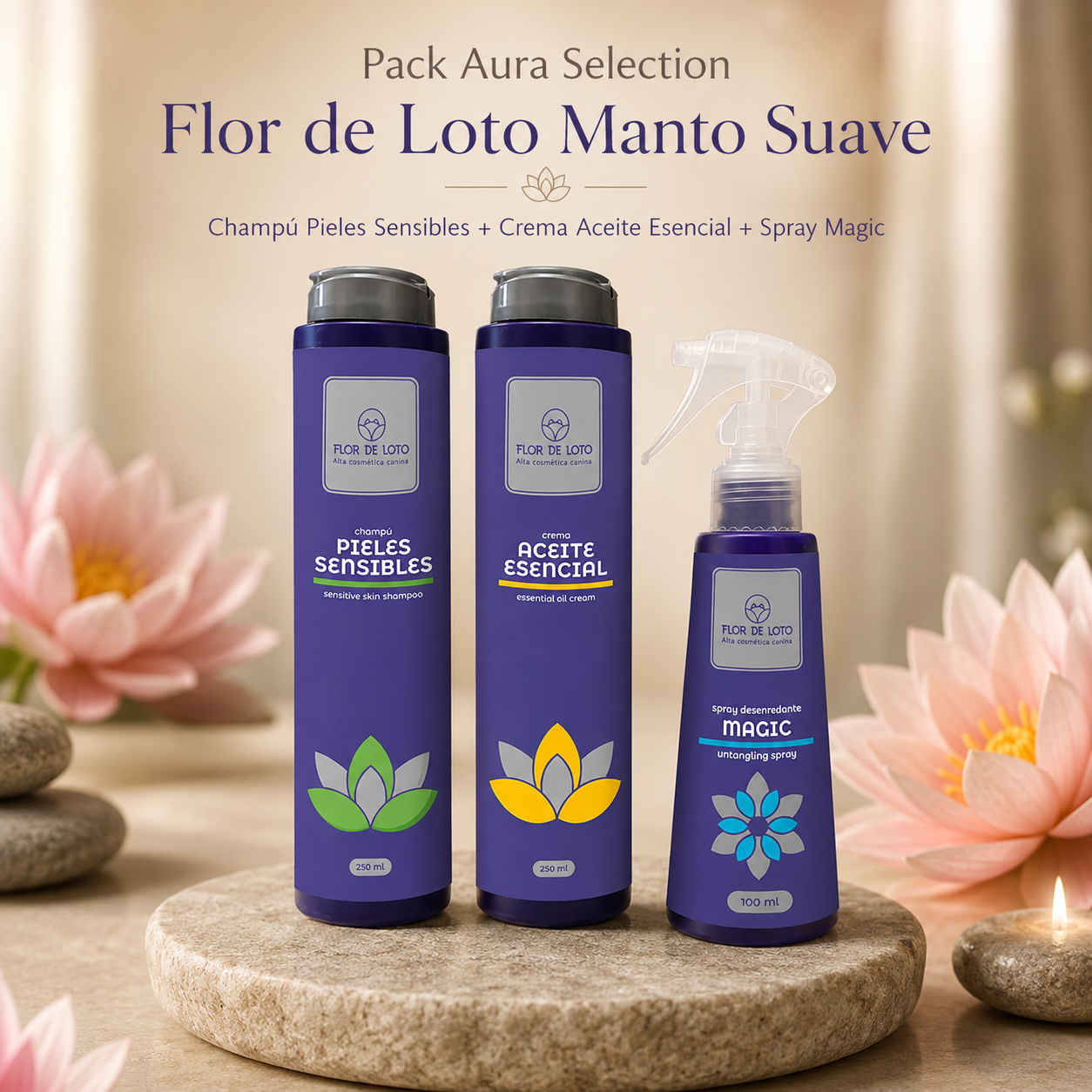 Aura Selection · Flor de Loto Manto Suave