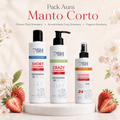 Pack Aura Manto Corto con champú, acondicionador y fragancia PSH para perros de pelo corto