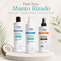 Pack Aura Manto Rizado con productos PSH para perros de pelo rizado, ondulado o con textura